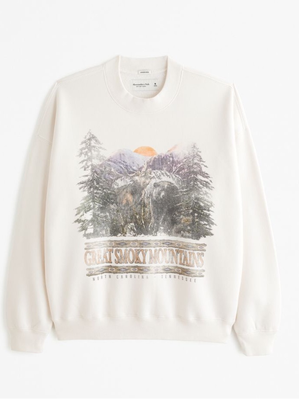 Abercrombie Great Smoky Mountains Graphic Sweatshirt